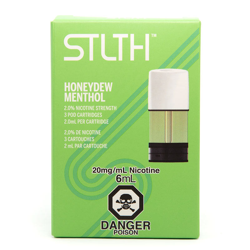 STLTH Pods: Honeydew Menthol (3 x 2mL) 2%(20mg/mL)