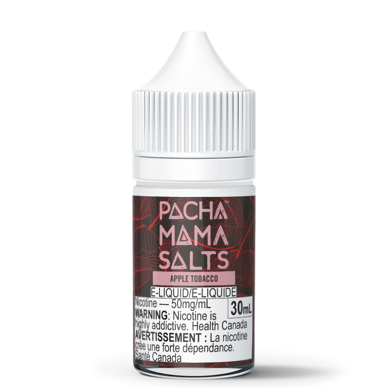 Pachamama Salts: Apple Tobacco E-Liquid (30mL) - 50mg/mL 