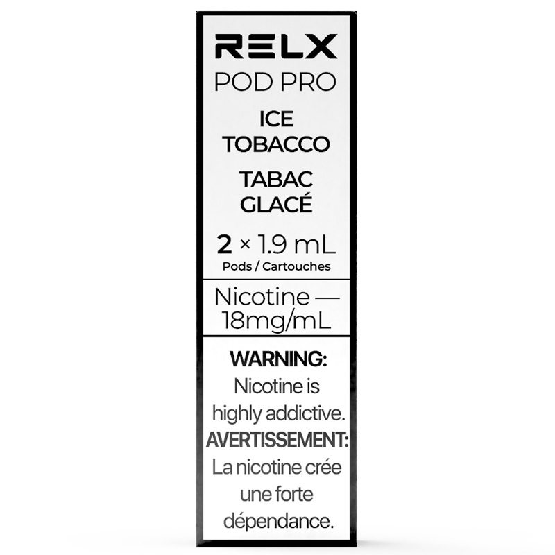 RELX Pro Pods: Ice Tobacco (2pk)