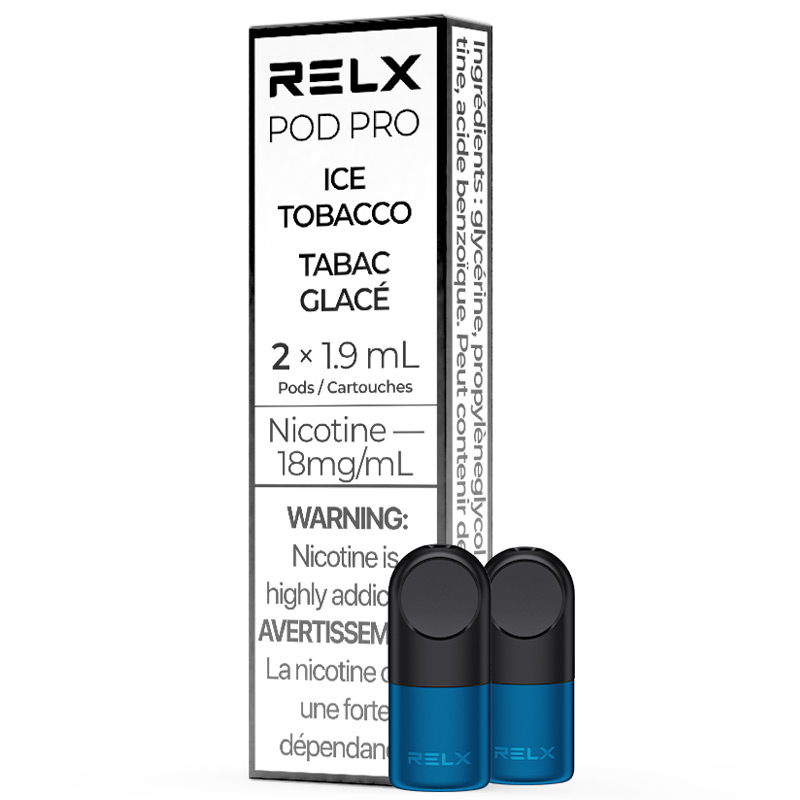 RELX Pro Pods: Ice Tobacco (2pk)