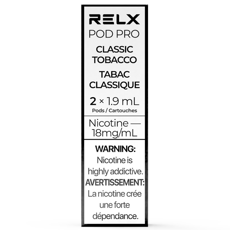 RELX Pro Pods: Classic Tobacco (2pk)