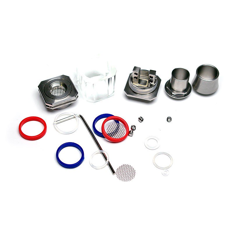 Wotofo Ice Cubed Atty - Glass Chamber RDA