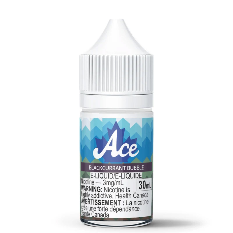 Blackcurrant Bubble E-Liquid - Ace (30mL)