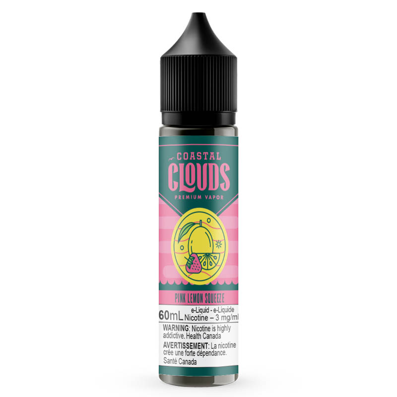 Pink Lemon Squeeze E-Liquid - Coastal Clouds (60mL)