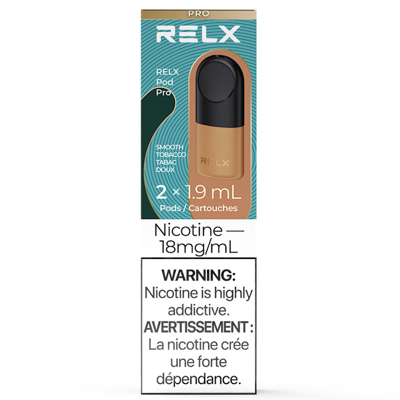 RELX Pro Pods: Smooth Tobacco (2pk)