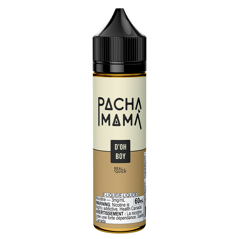 Pachamama E-Liquid: Vanilla D'oh (60mL)