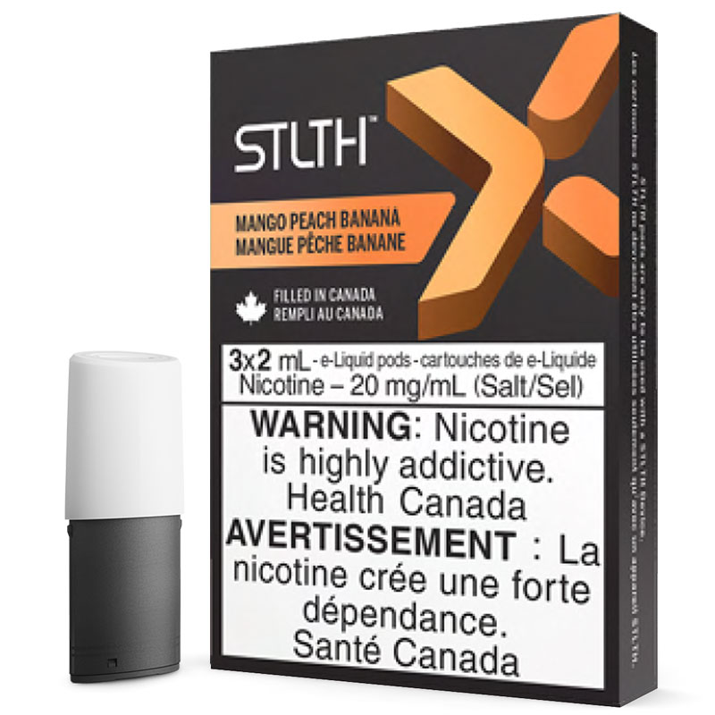 STLTH X Pods: Mango Peach Banana (3pk)