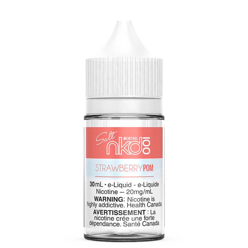 Strawberry Pom (Brain Freeze) Nic Salts - nkd/Naked 100 (30mL)