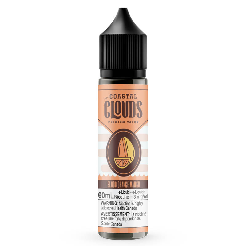 Blood Orange Mango E-Liquid - Coastal Clouds (60mL)