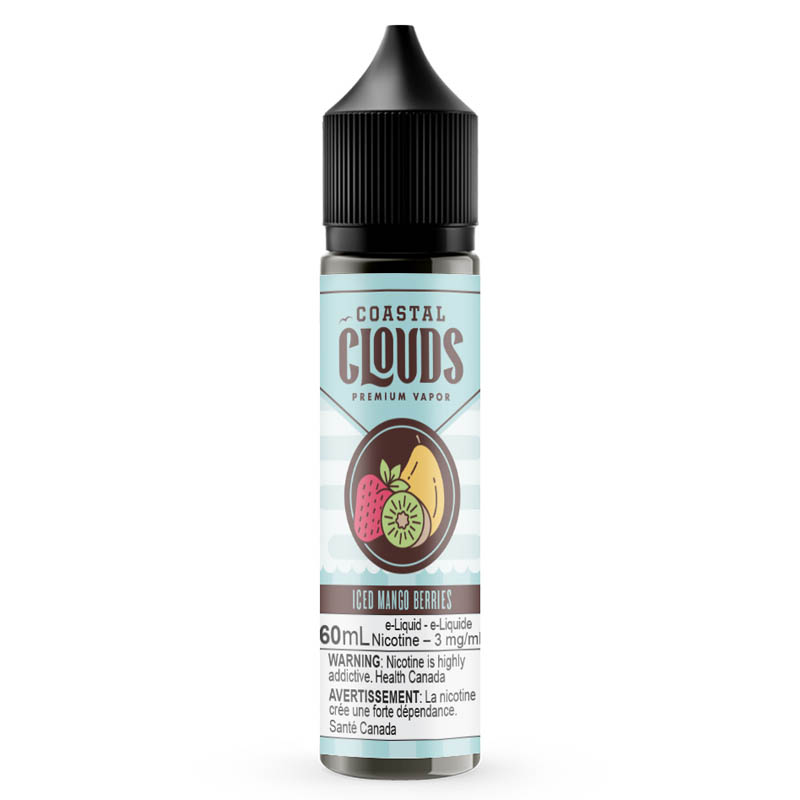 Iced Mango Berries E-Liquid - Coastal Clouds (60mL)