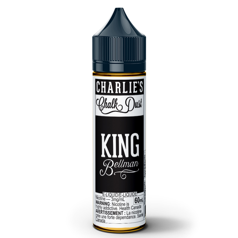 King Bellman Tobacco E-Liquid - Charlie's Chalk Dust (60mL)