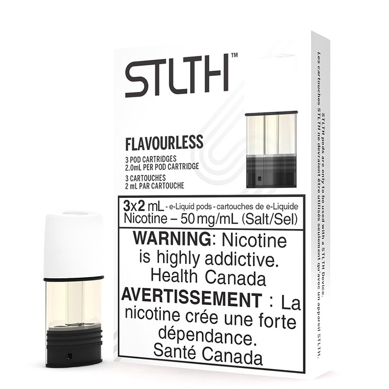 STLTH Pods: Flavourless (3pk)
