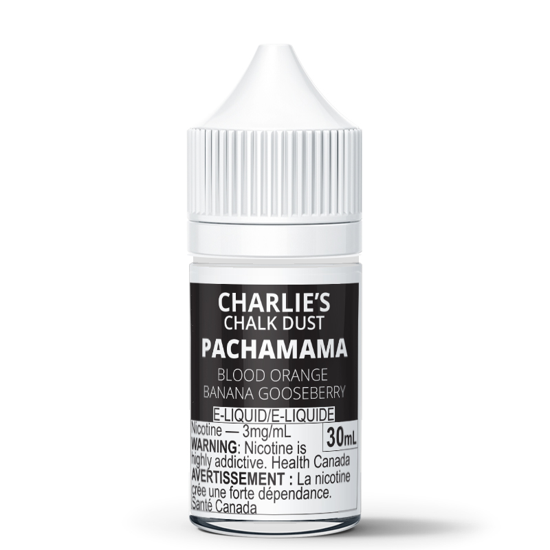 Pachamama E-Liquid: Blood Orange Banana Gooseberry (30mL)