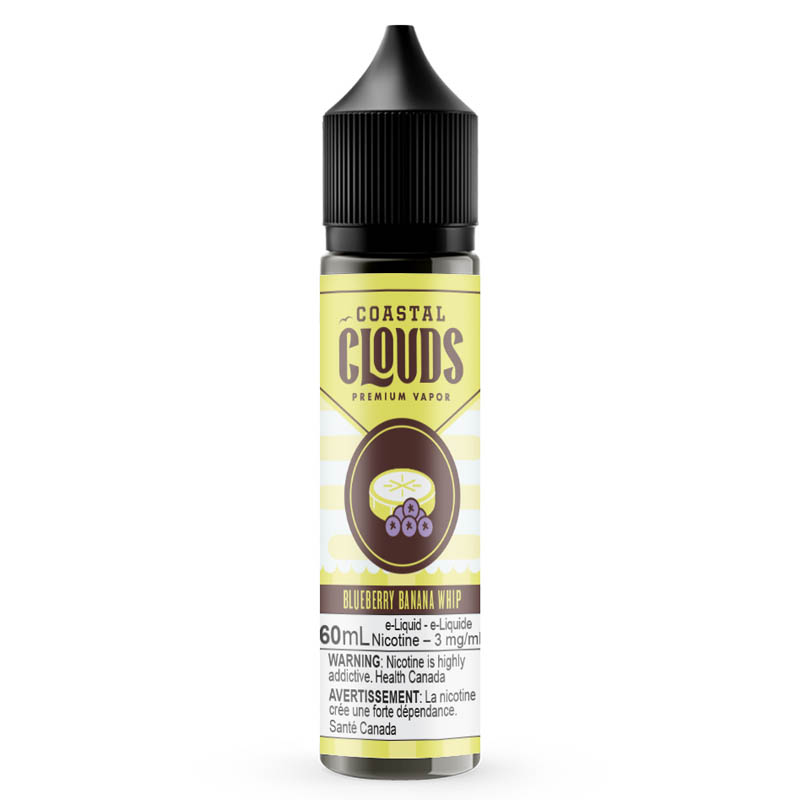 Blueberry Banana Whip E-Liquid - Coastal Clouds (60mL)