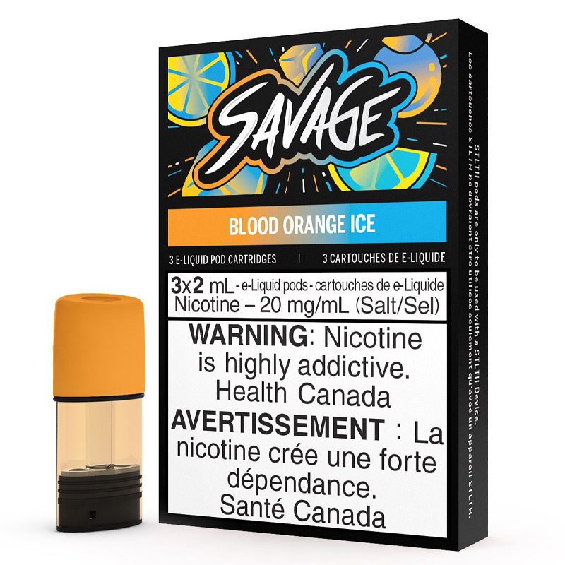 STLTH Pods - Savage: Blood Orange Ice (3pk)
