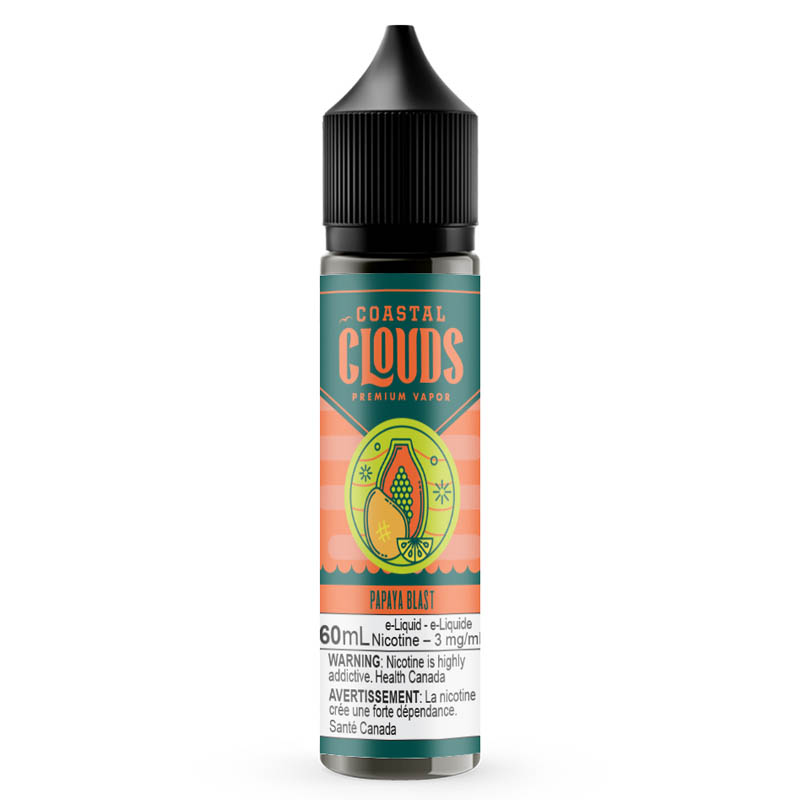 Papaya Blast E-Liquid - Coastal Clouds (60mL)