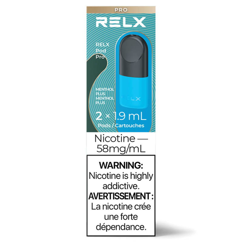 RELX Pro Pods: Menthol Plus (2pk)