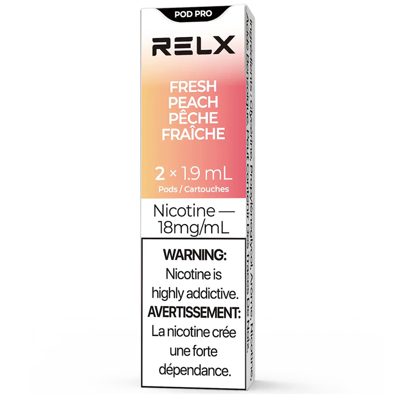 RELX Pro Pods: Fresh Peach (2pk)