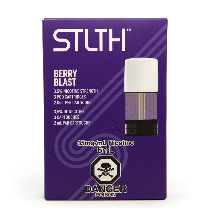 STLTH Pods: Berry Blast (3 x 2mL) 3.5%(35mg/mL)