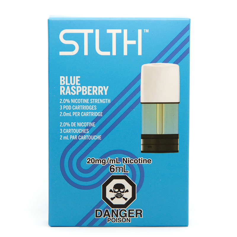 STLTH Pods: Blue Raspberry (3 x 2mL) 2%(20mg/mL)
