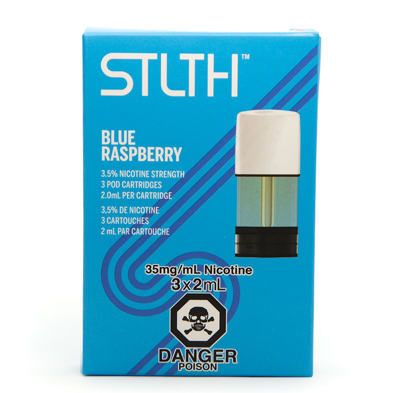 STLTH Pods: Blue Raspberry (3 x 2mL) 3.5%(35mg/mL)