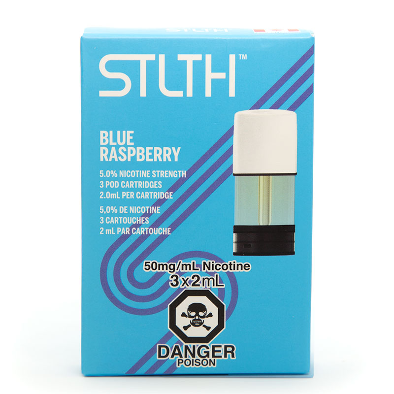 STLTH Pods: Blue Raspberry (3 x 2mL) 5%(50mg/mL)
