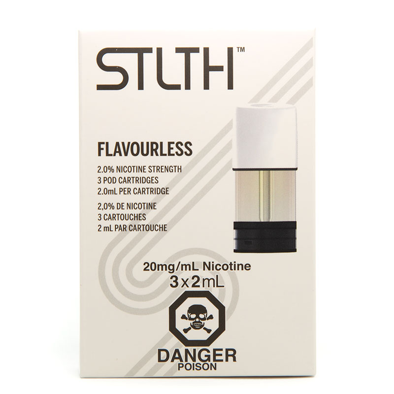 STLTH Pods: Flavourless (3 x 2mL) 2%(20mg/mL)