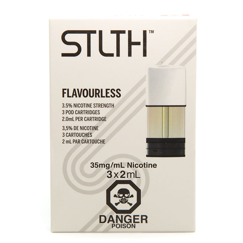 STLTH Pods: Flavourless (3 x 2mL) 3.5%(35mg/mL)