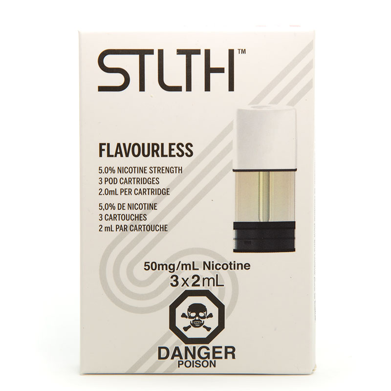 STLTH Pods: Flavourless (3 x 2mL) 5%(35mg/mL)