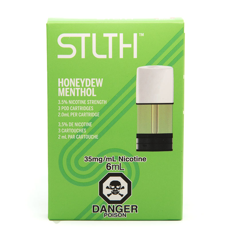 STLTH Pods: Honeydew Menthol (3 x 2mL) 3.5%(35mg/mL)