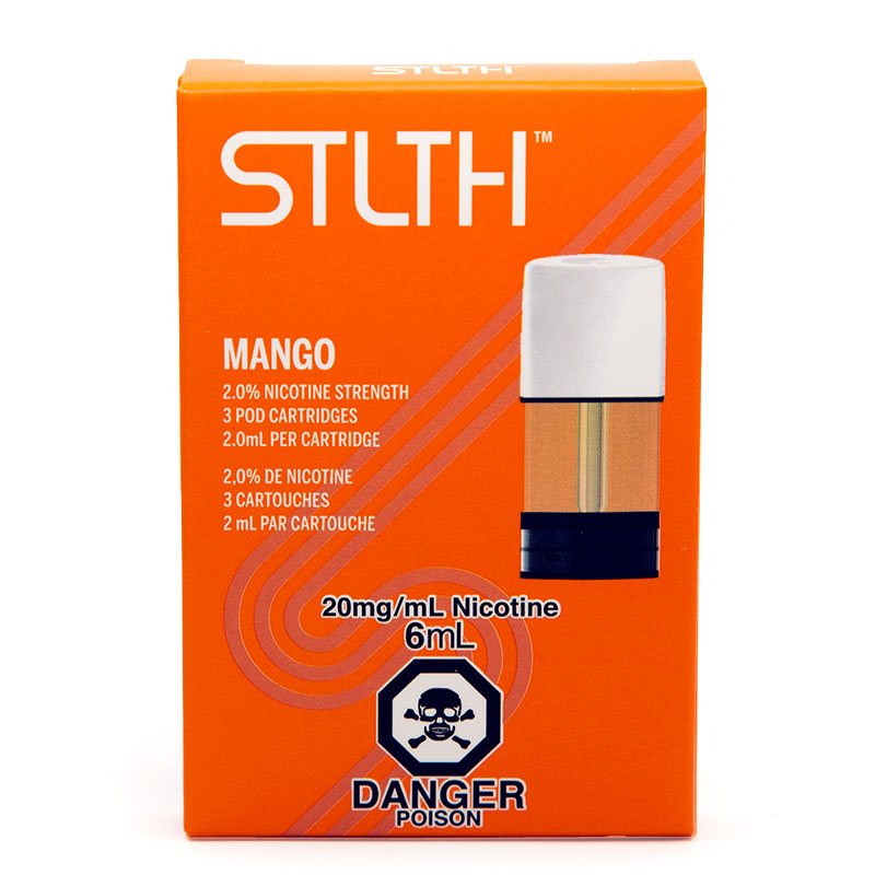 STLTH Pods: Mango (3 x 2mL) 2%(20mg/mL)