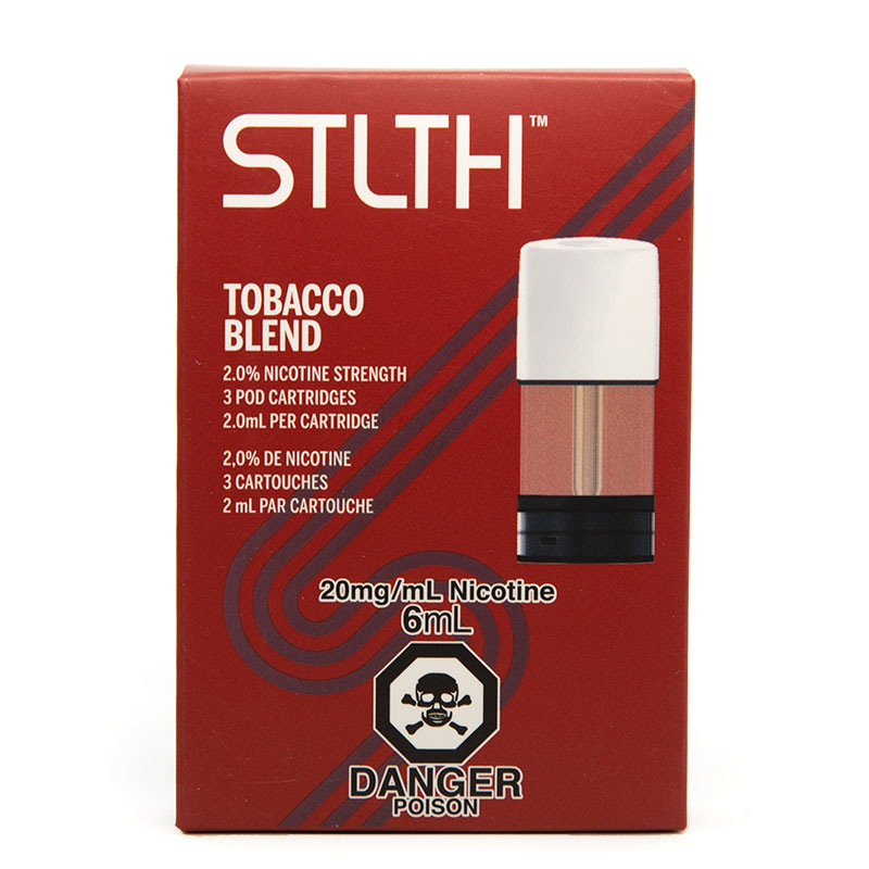 STLTH Pods: Tobacco Blend (3 x 2mL) 2%(20mg/mL)