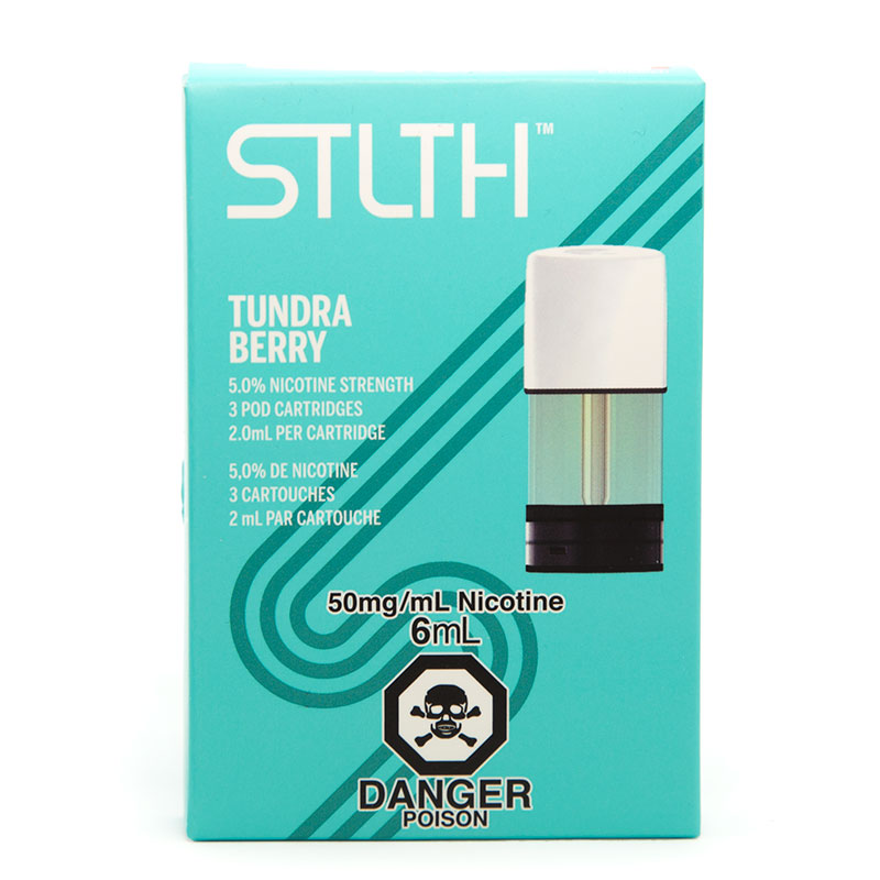 STLTH Pods: Tundra Berry (3 x 2mL) 5%(50mg/mL)