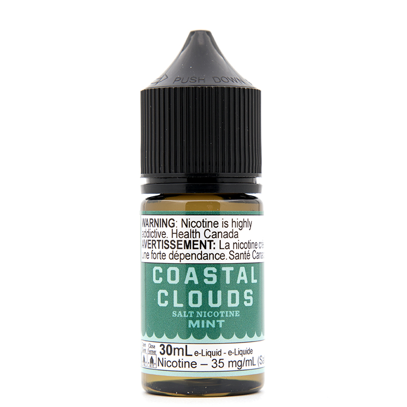 Mint Salt Nicotine - Coastal Clouds (30mL): 35mg/mL