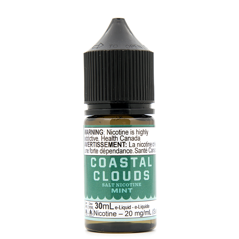 Mint Salt Nicotine - Coastal Clouds (30mL): 20mg/mL