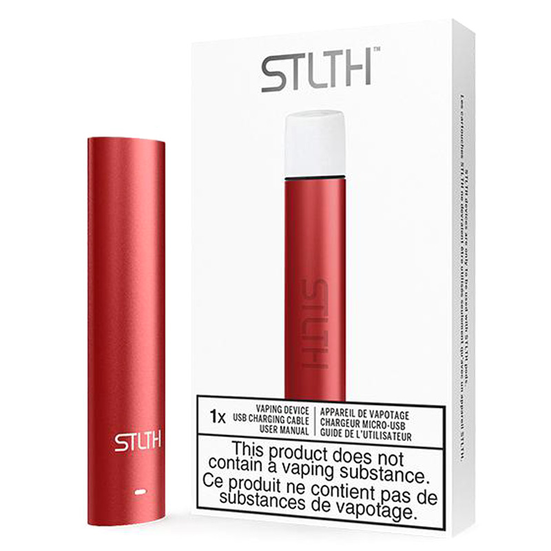 STLTH Anodized Device - Red Metal