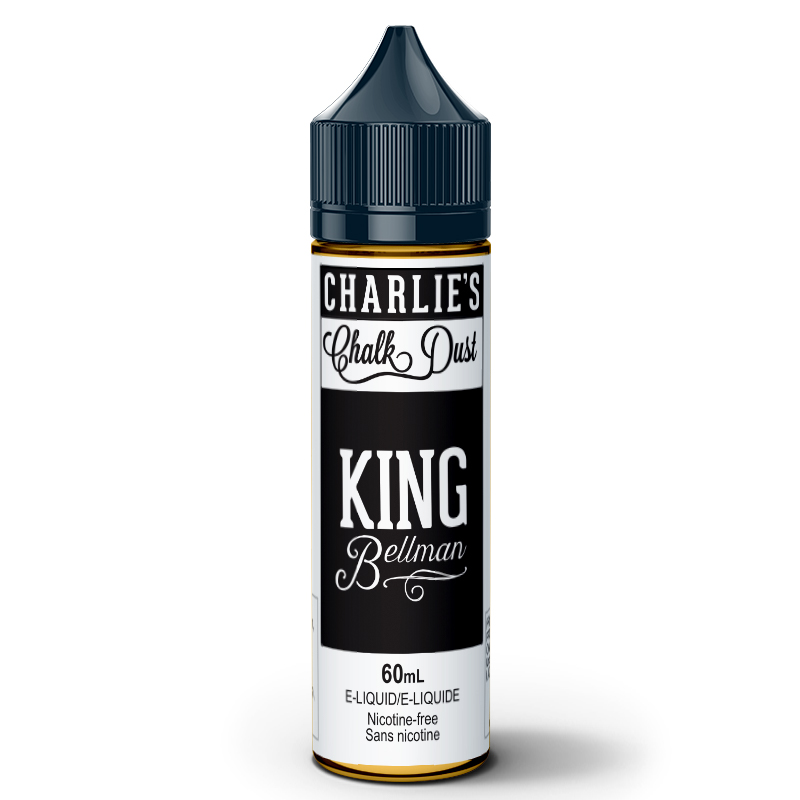 King Bellman E-Liquid - Charlie's Chalk Dust (60mL): 0mg/mL