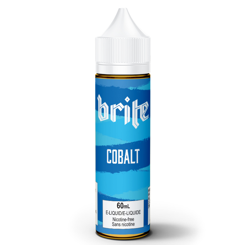 Cobalt E-Liquid - Brite (60mL): 0mg/mL