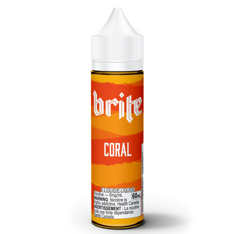 Coral E-Liquid - Brite (60mL): 6mg/mL