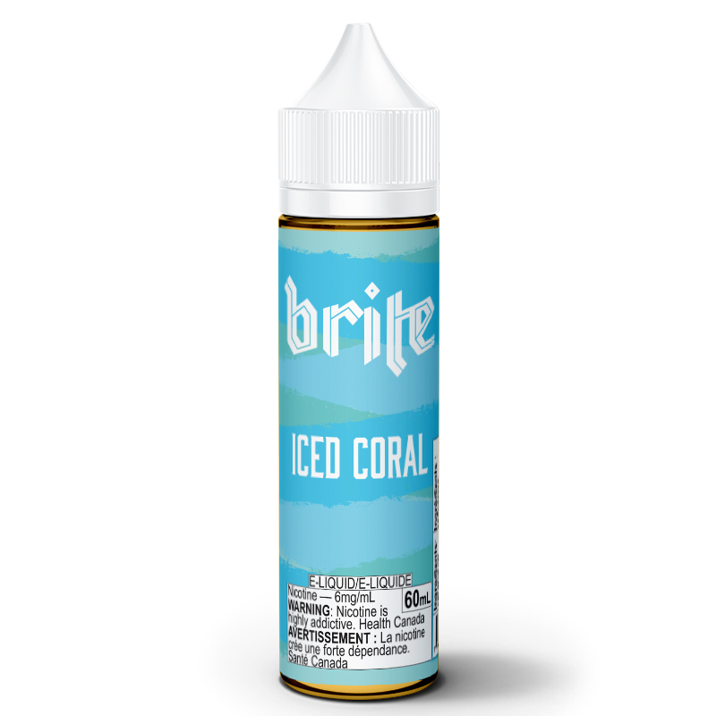 Iced Coral E-Liquid - Brite (60mL): 6mg/mL
