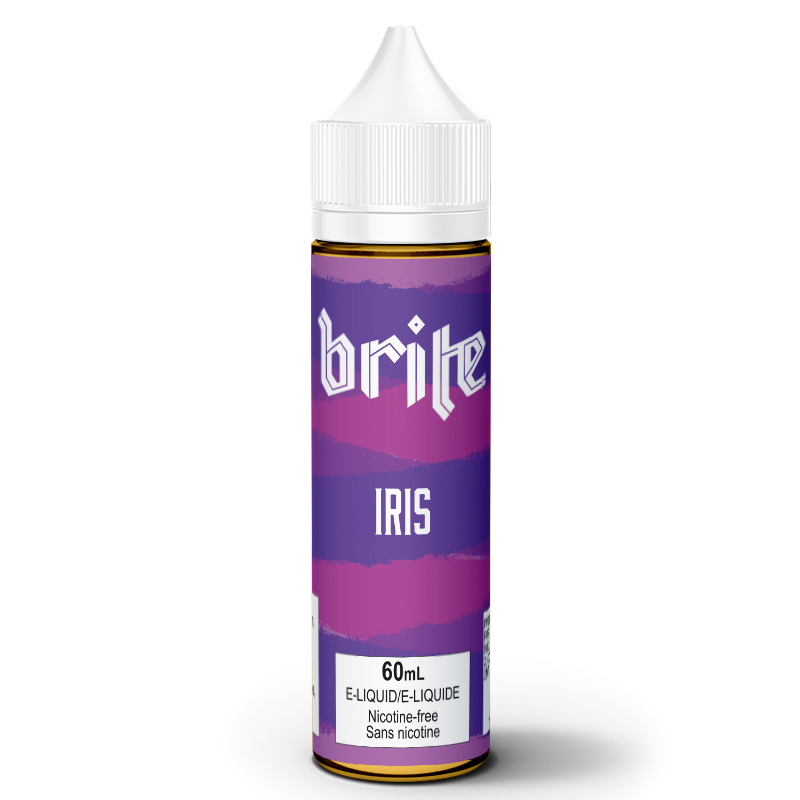 Iris E-Liquid - Brite (60mL): 0mg/mL