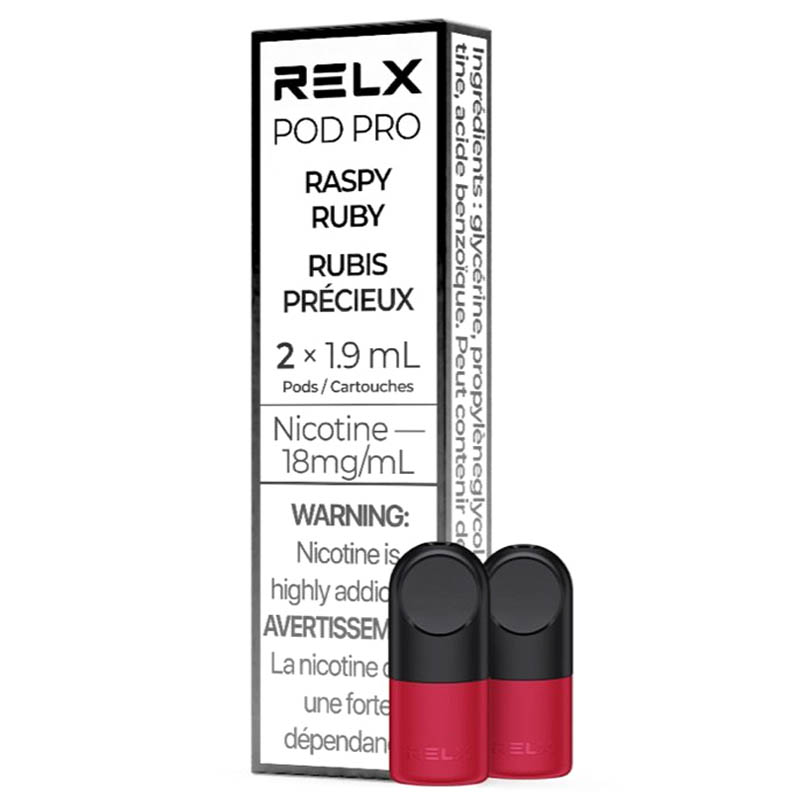 RELX Pro Pods: Raspy Ruby (2pk)