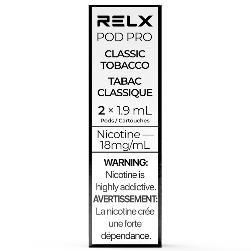 RELX Pro Pods: Classic Tobacco (2pk)