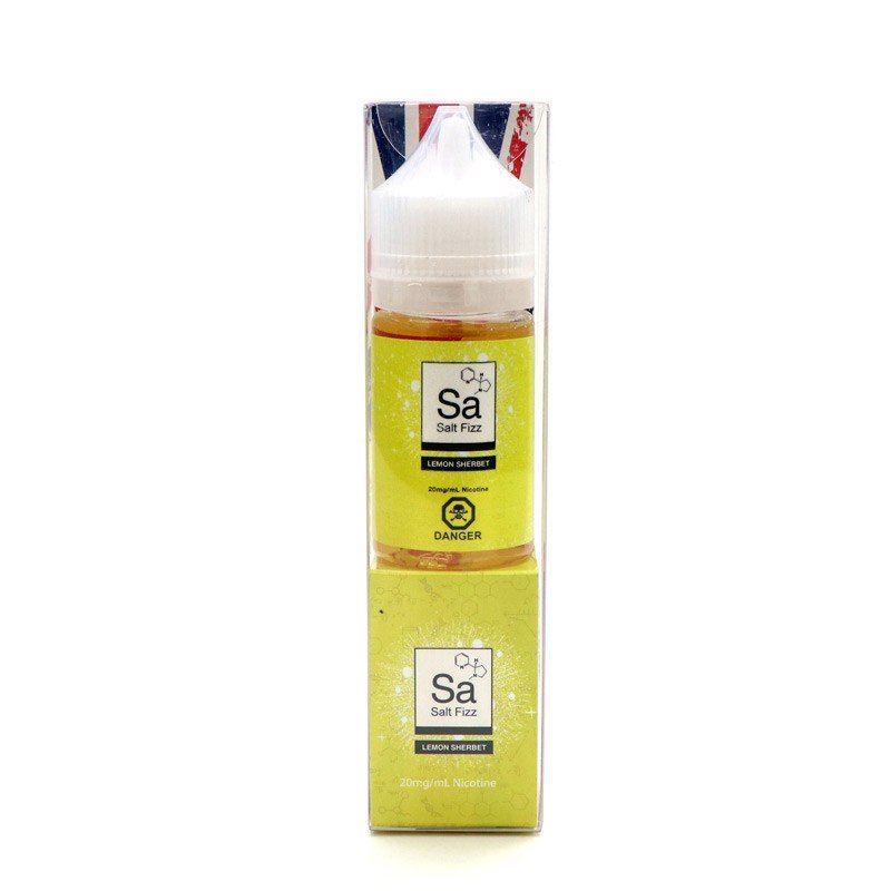 Lemon Sherbert E-Liquid by Salt Fizz - 30mL (Nic Salt)